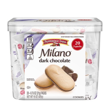 Galletas Milano Pepperidge Farm 20 UNI / 21 grs