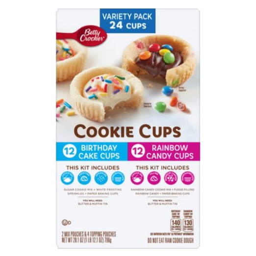 Mezclas para galletas cups Betty Crocker 796 grs