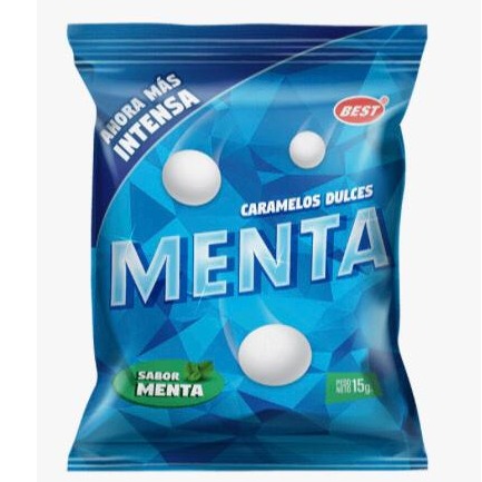 Caramelo dulce Menta 24 UNI 