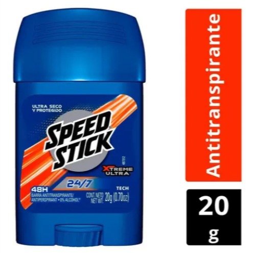 Desorodante Speed Stick de hombre 6 UNI/ 20 Grs