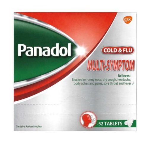 Panadol Multisintomas 52 tabletas