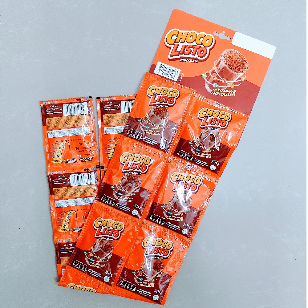 Chocolate en polvo Choco Listo 12 UNI / 14 Gr