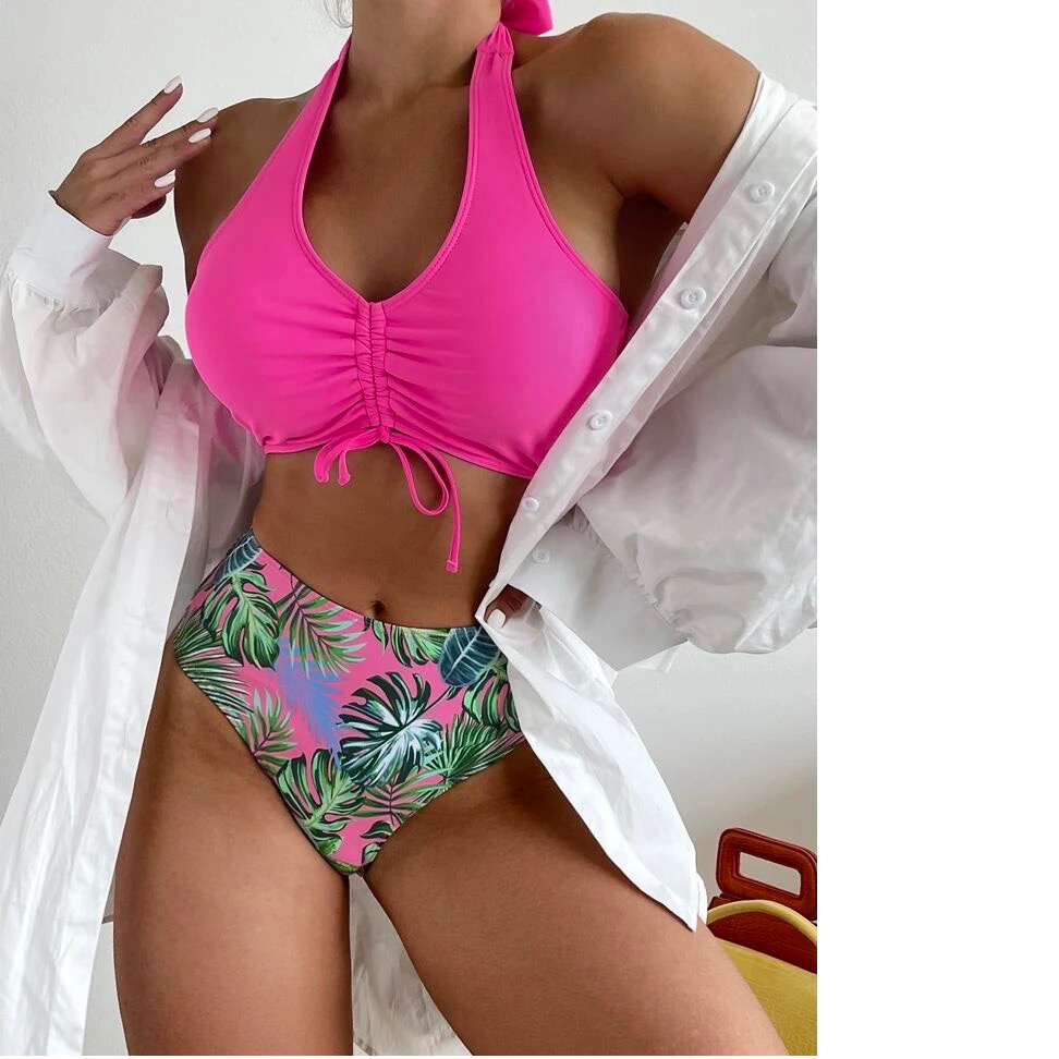 Tropical Bikini Swimsuit
