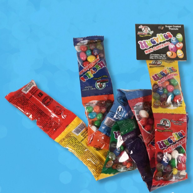 Maní confitado Huevitos 12 UNI / 30 Grs
