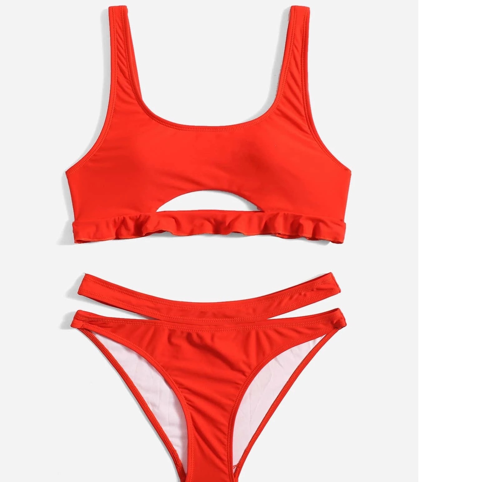 Cut-Out Bikini Swimsuit