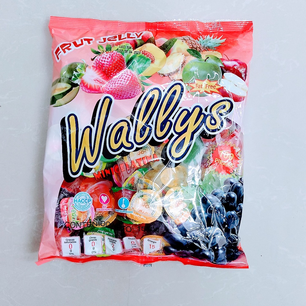 Gelatina Fruti Jelly Wallys 100 uni