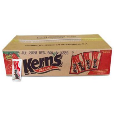 Salsa de tomate Kern's 500 UNI / 8 Grs