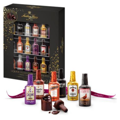 Chocolates rellenos de licor Anthon Berg 24 UNi