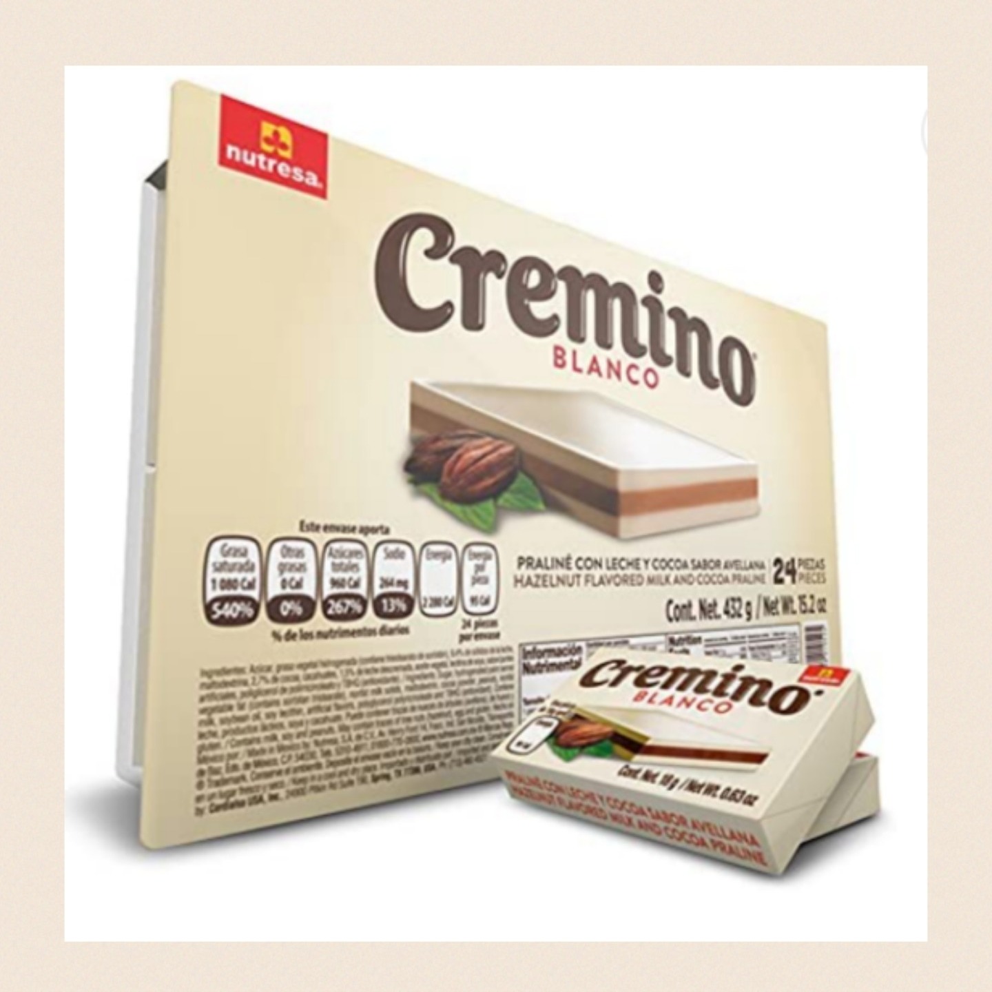 Cremino Avellana 24 UNI 