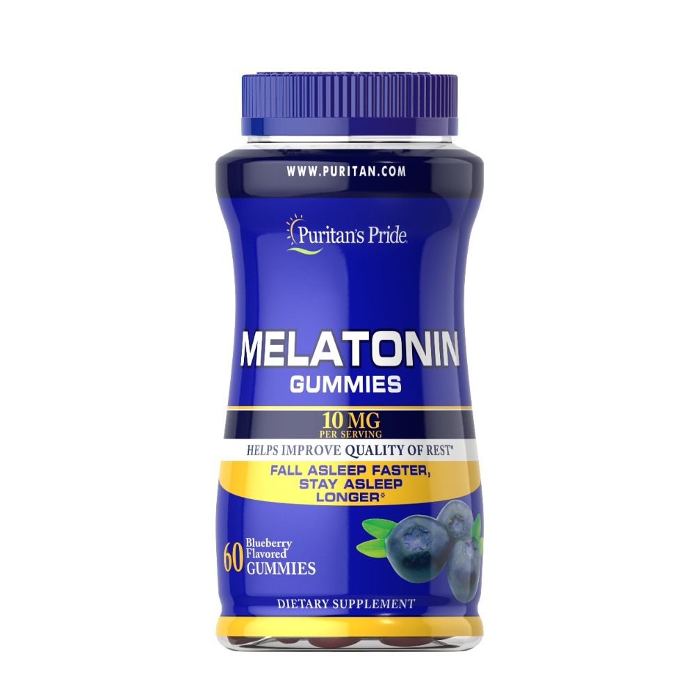 Melatonin 10 mg GummiesBlueberry Flavor