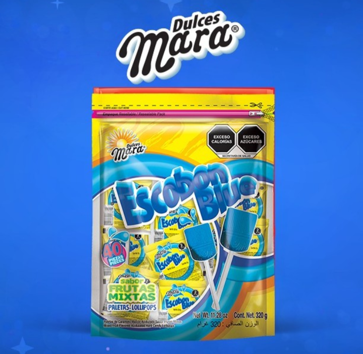 PALETA ESCOBON BLUE 24 UNI 