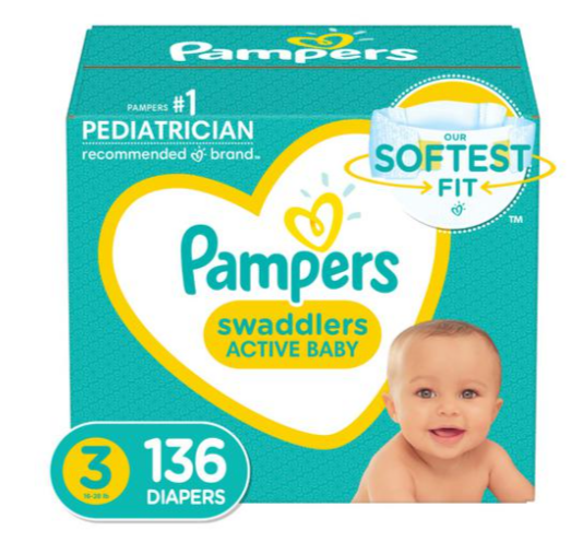 PAÑALES SWADDLERS TALLA 3/ 136 UNI 