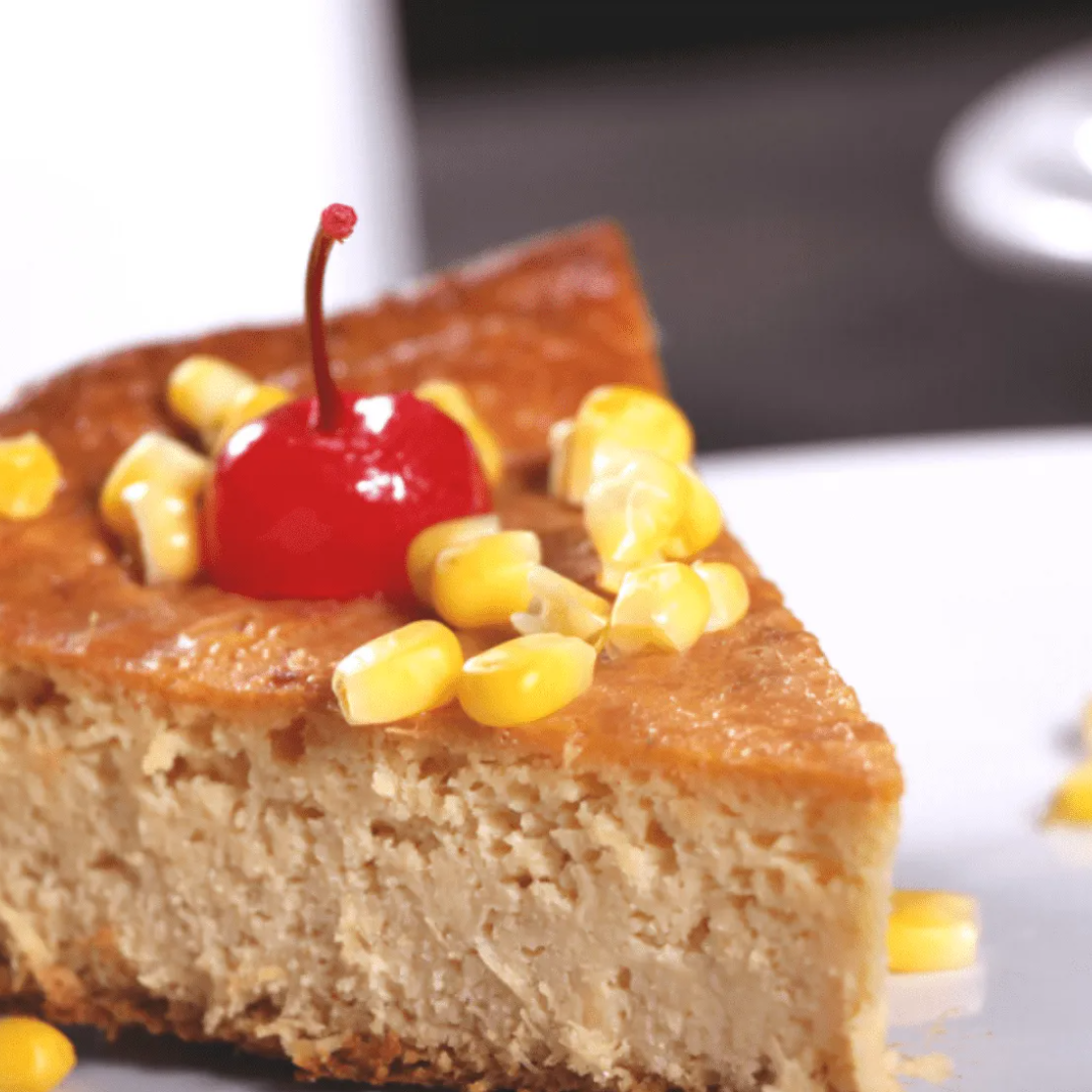 Pudín de Elote y Leche Condensada
