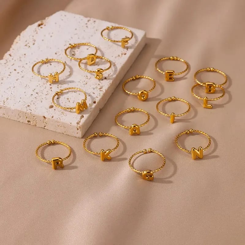 ANILLOS LETRAS