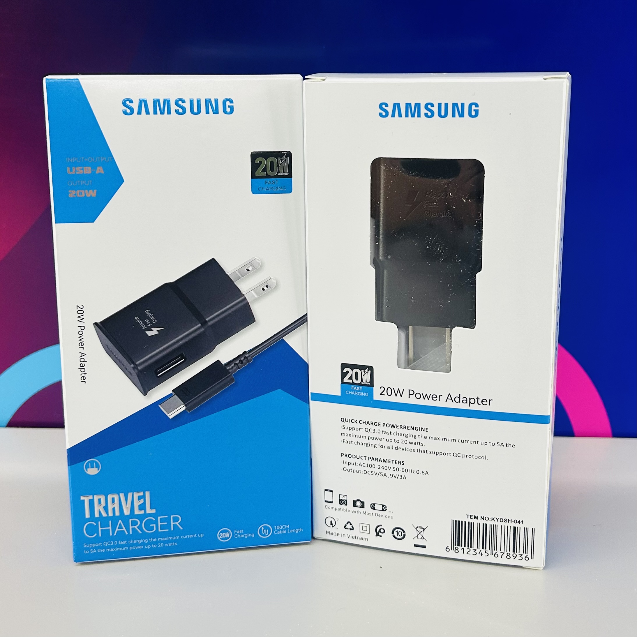 CARGADOR SAMSUNG 20W TIPO C