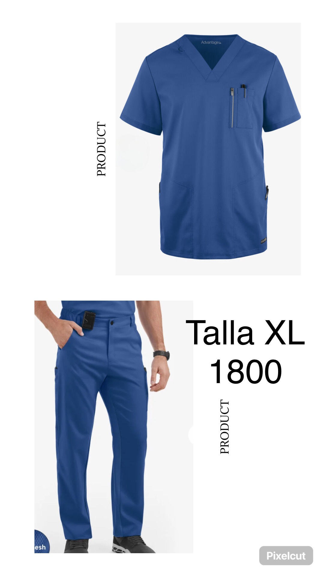 UNIFORME PARA HOMBRE