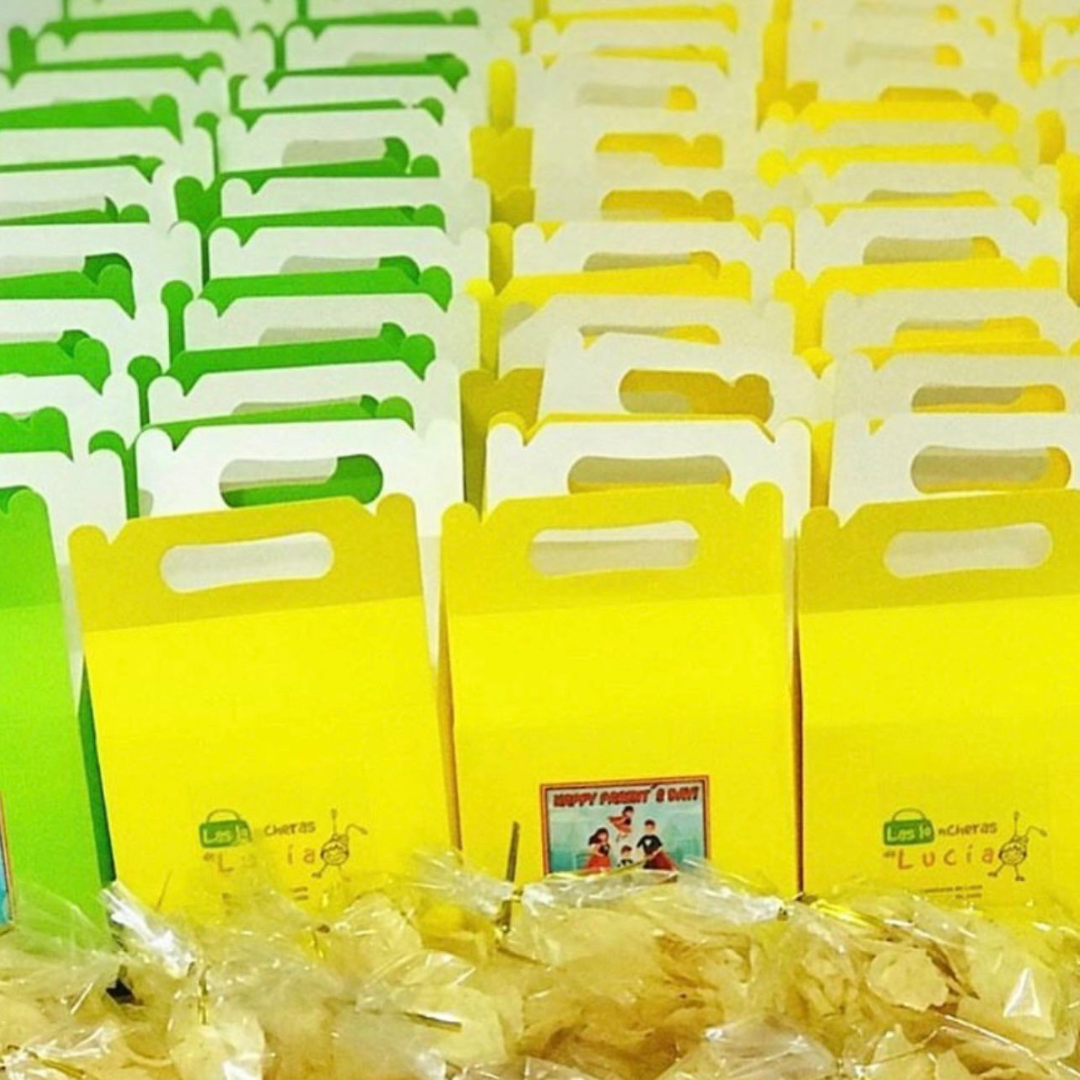 MINI LONCHERAS CON TAJADITAS