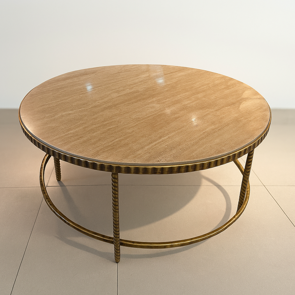 VETRO DORATO – SET DE PORTAVELAS DE MOSAICO DORADO
