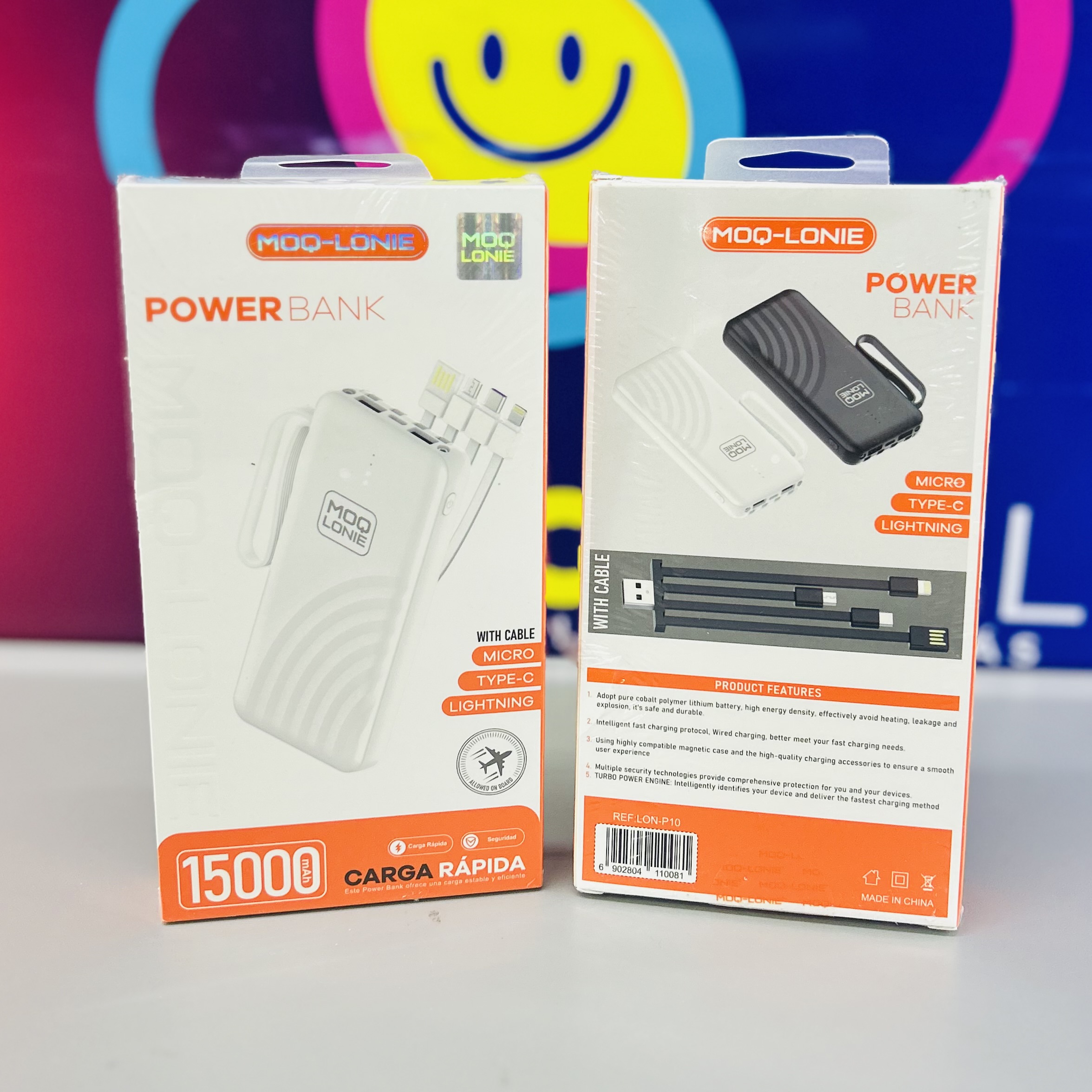 POWER BANK MOQ-LONIE