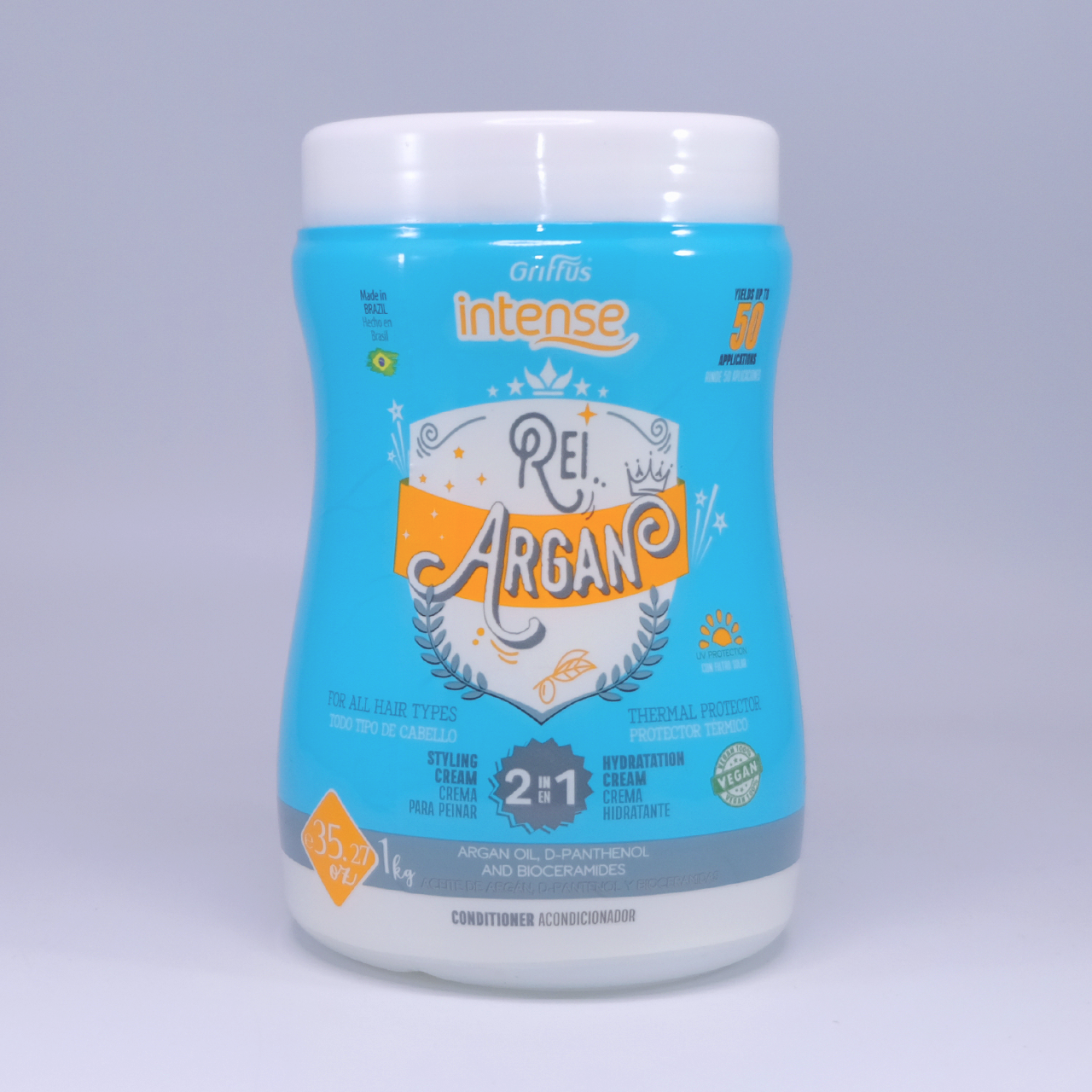 REI DE ARGAN TODO TIPO DE CABELLO