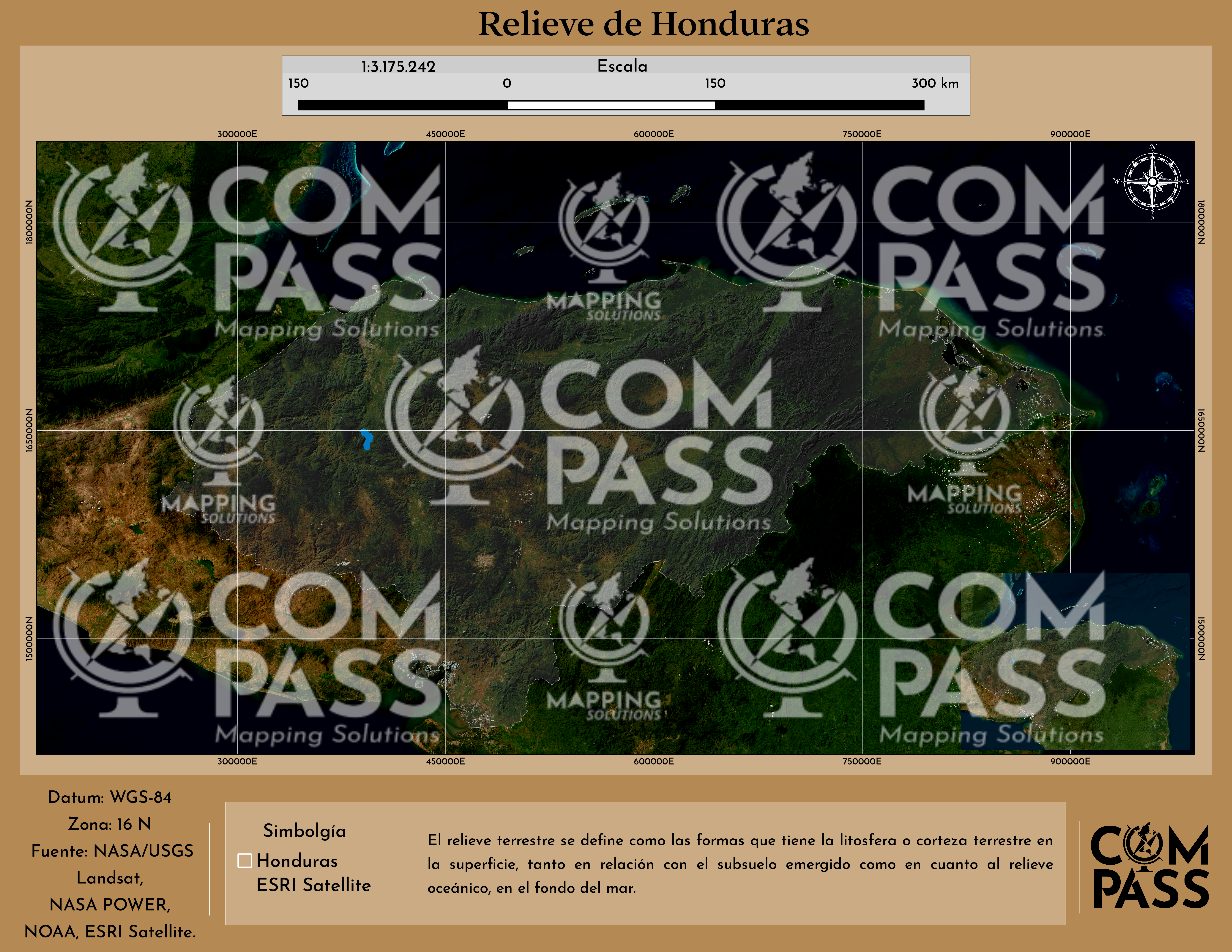 MAPA DE RELIEVE