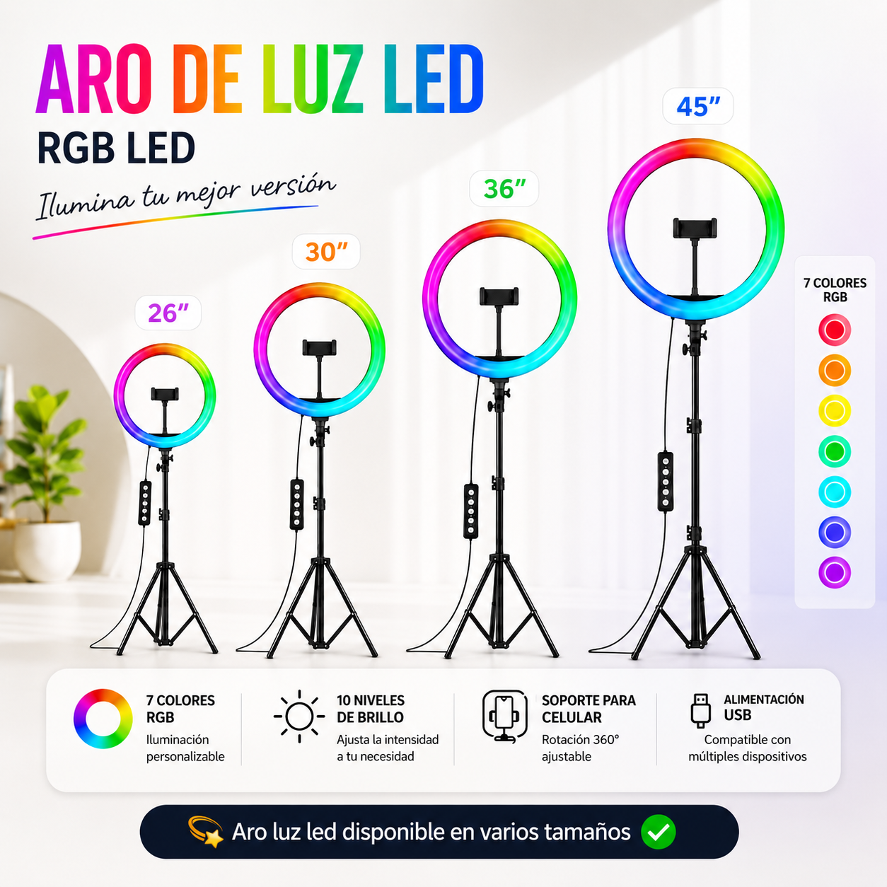 ARO DE LUZ 30”