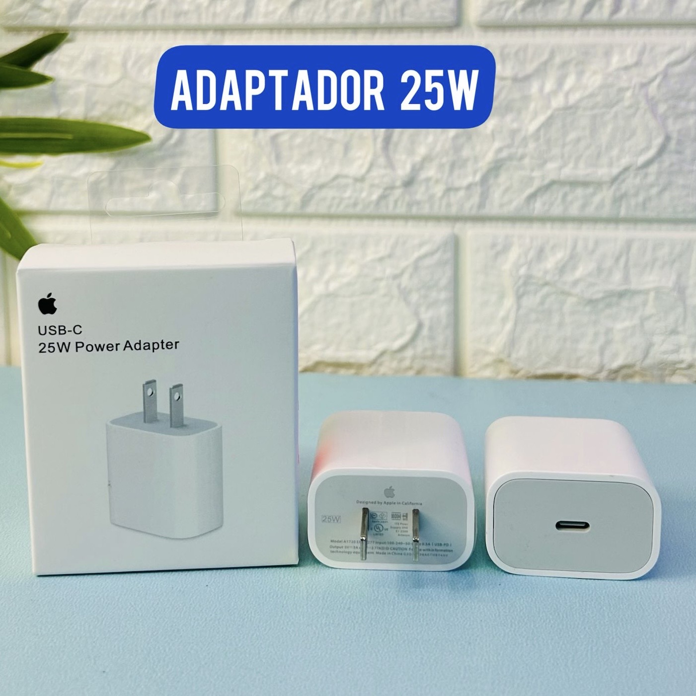 ADAPTADOR IPHONE 25W