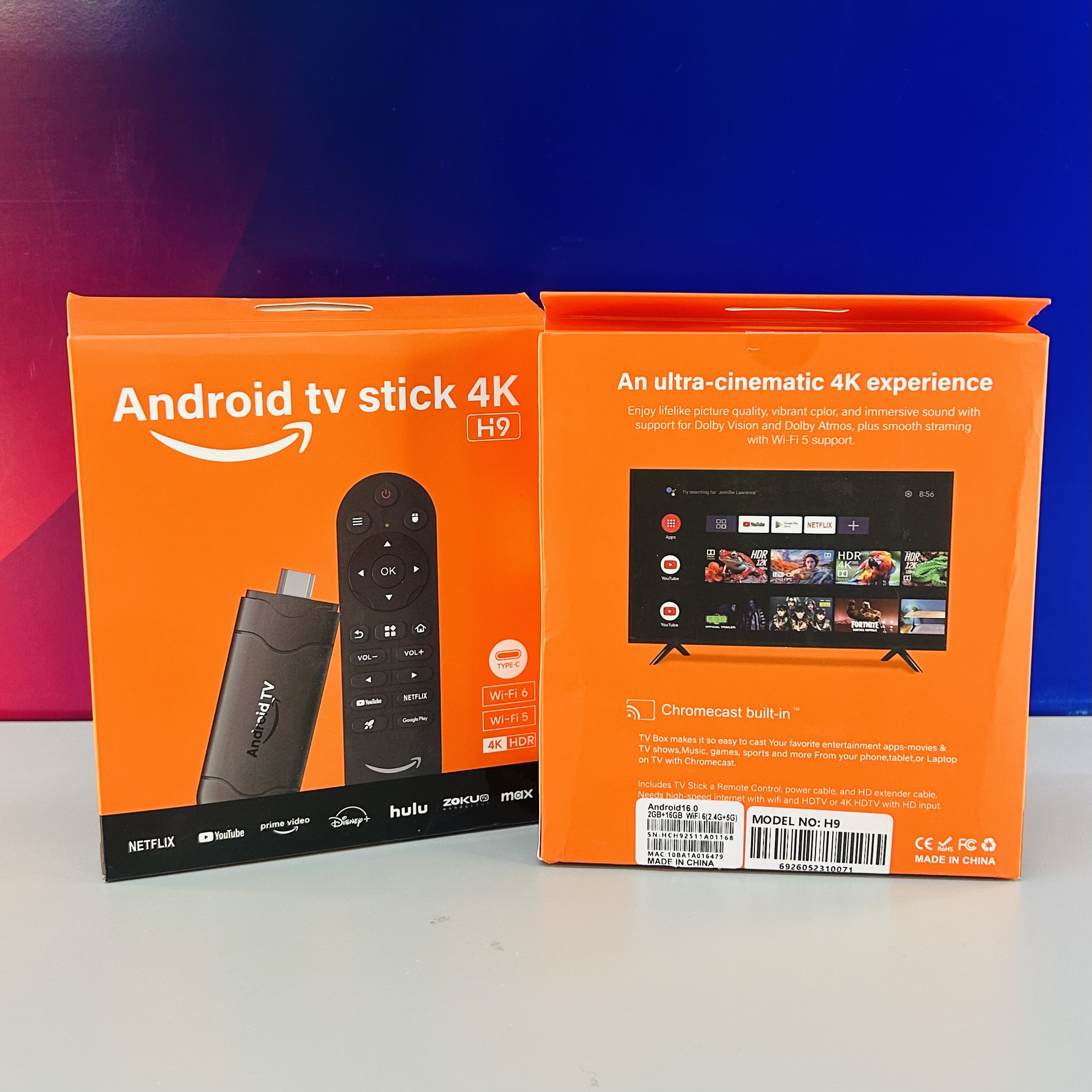 ANDROID TV STICK 4K