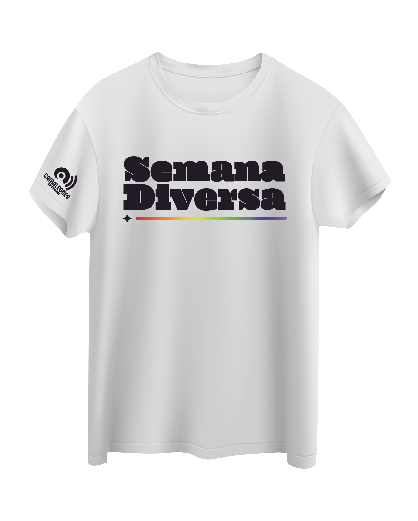 CAMISETA SEMANA DIVERSA - Blanco