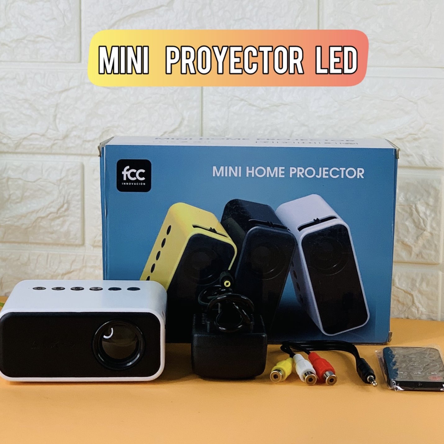 MINI PROYECTOR FCC
