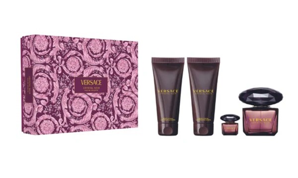 SET VERSACE CRYSTAL NOIRº