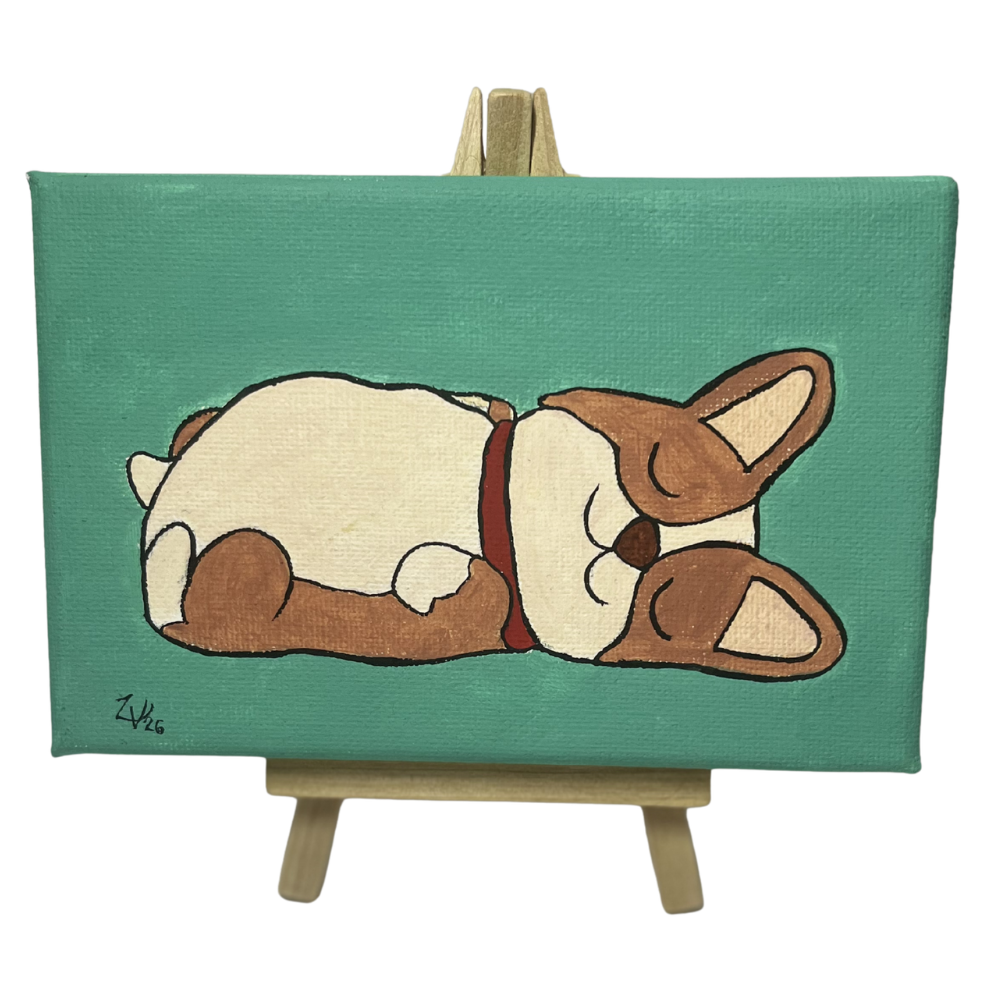 PINTURA EN CANVAS PEQUEÑA