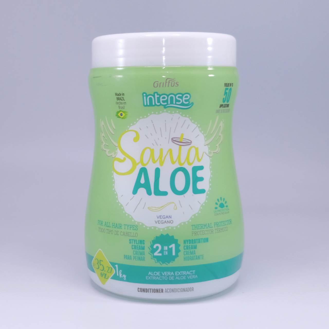 SANTA ALOE VERA TODO TIPO DE CABELLO