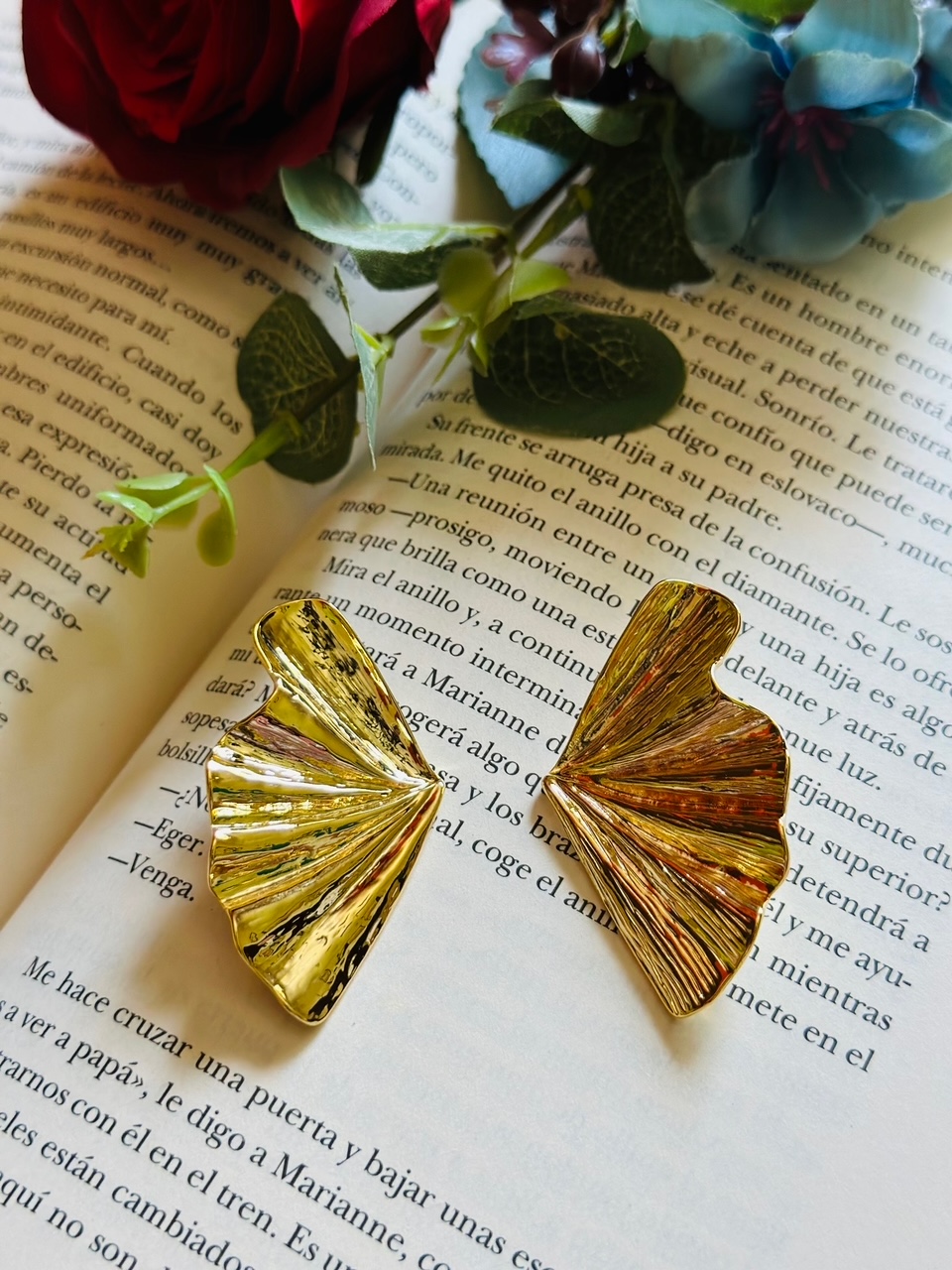 Pendientes dorados