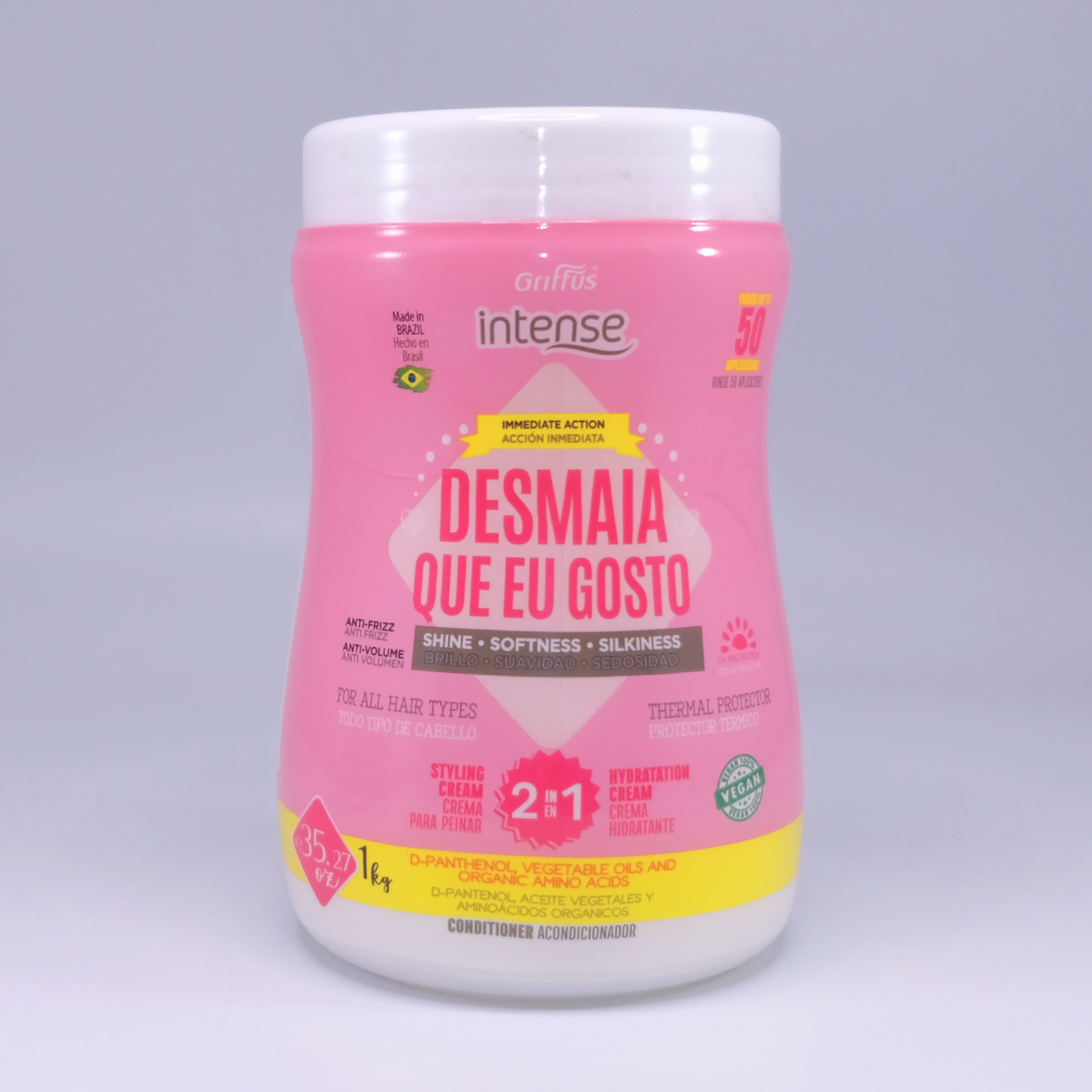 DESMAIA QUE EU GOSTO AMINOÁCIDOS ORGÁNICOS TODO TIPO DE CABELLO