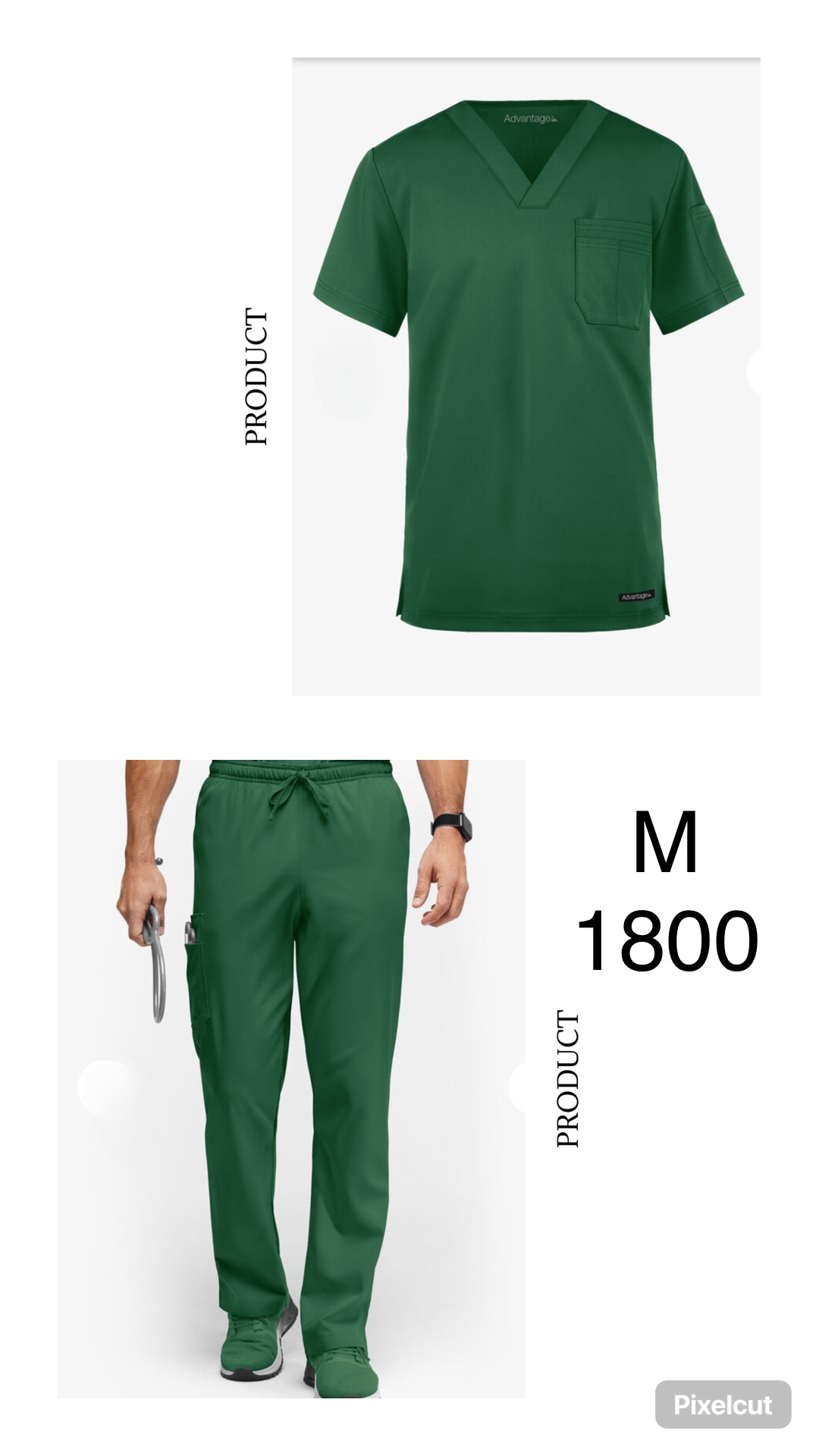 UNIFORME PARA HOMBRE